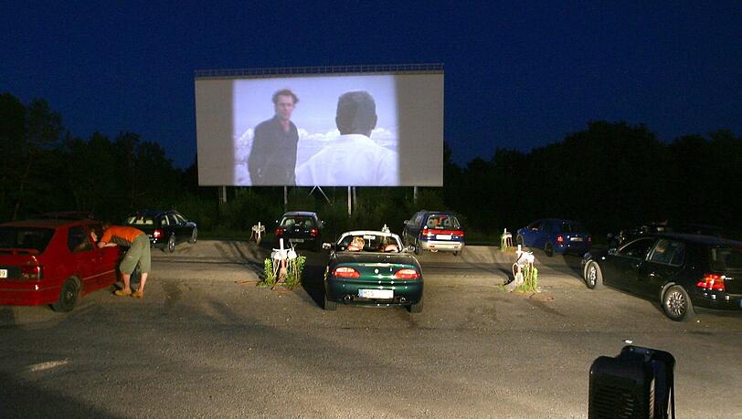Am Autokino in Aschheim - hier ein Archivbild - ist eine Szene entstanden, die der Polizei Sorgen bereitet.