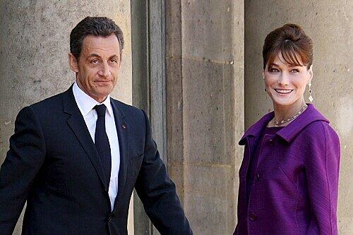 Nicolas Sarkozy und Carla Bruni