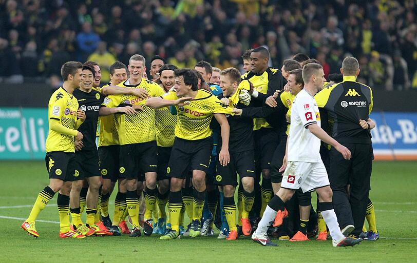 Die ganz große Party: Dortmund feiert die Meisterschaft. Die Bilder