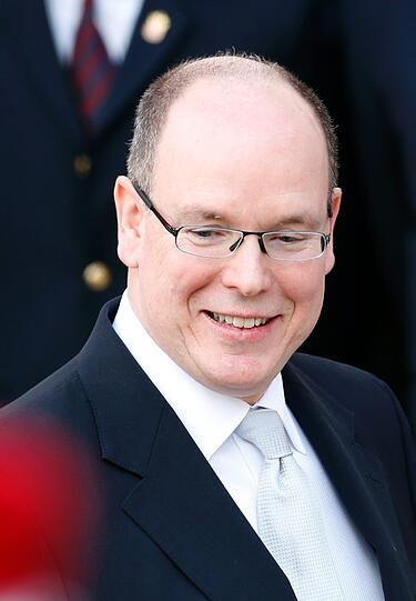 Fürst Albert und Charlene von Monaco präsentieren am Mittwoch ihre Zwillinge Gabriella und Jacques