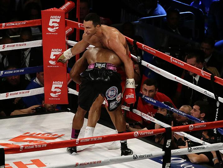 Bryant Jennings hatte zu keiner Zeit eine Chance gegen Wladimir Klitschko. Die Bilder vom Kampf.