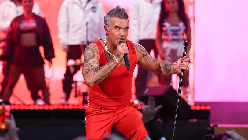 Robbie Williams ist derzeit auf Tour durch Europa.