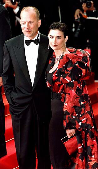 Bruce Willis mit seiner Ex-Frau Demi Moore