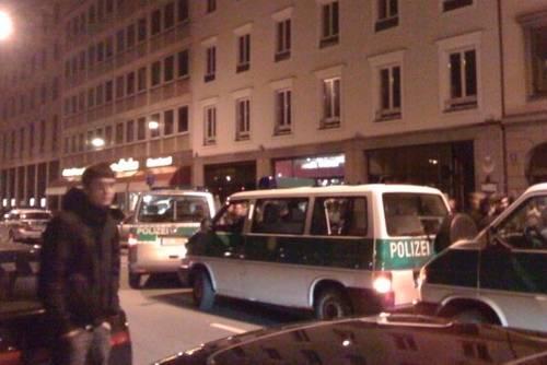 So sah die Razzia vor wenigen Wochen in der Maxsuite aus