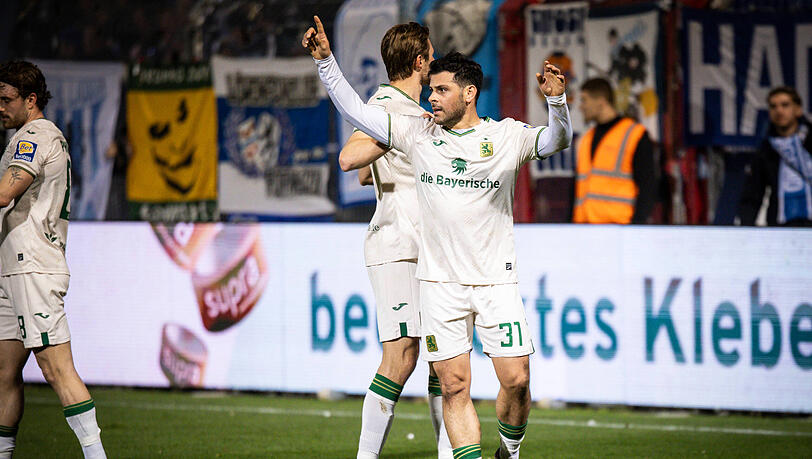 Kevin Volland erzielte gegen Viktoria Köln den Treffer des Tages. Kevin Volland erzielte gegen Viktoria Köln den Treffer des Tages.