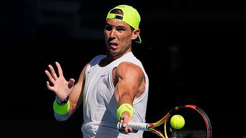 Der Spanier Rafael Nadal scheint körperlich wieder auf der Höhe.