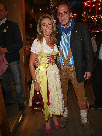 Gundis Zambo mit Ehemann Christof Mahrdt