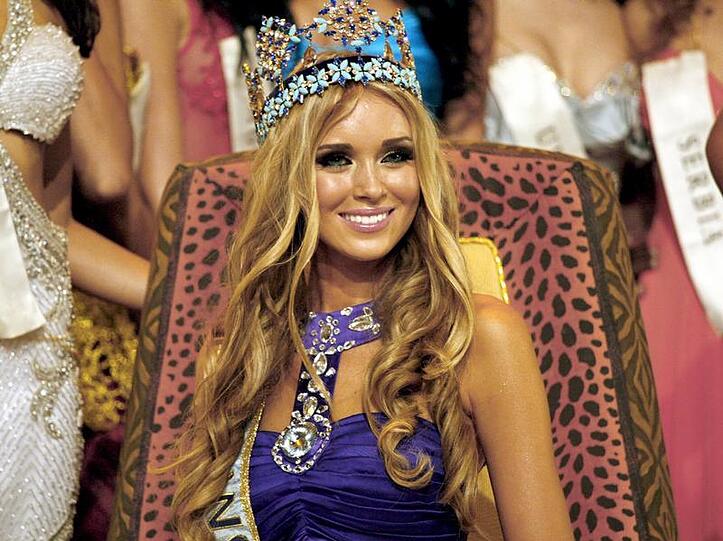 Die 21-jährige Xenia Suchinowa aus Russland ist «Miss World 2008».