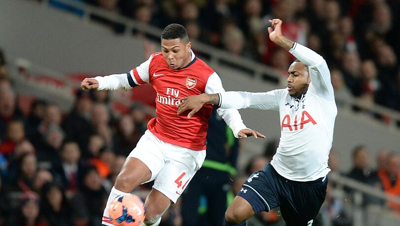 Lief einst für den FC Arsenal auf: Serge Gnabry (l). Lief einst für den FC Arsenal auf: Serge Gnabry (l).
