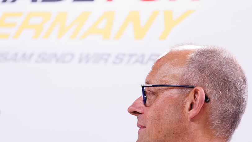 Der Kanzler d&uuml;rfte Deutschland als guten Standort preisen. (Archivbild)