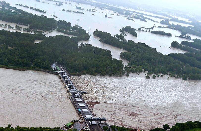 Bilder: Hochwasser aus Schärding, Österreich