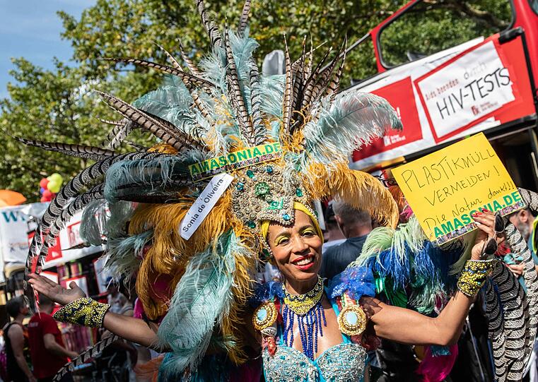Parade zum Christopher Street Day in Berlin