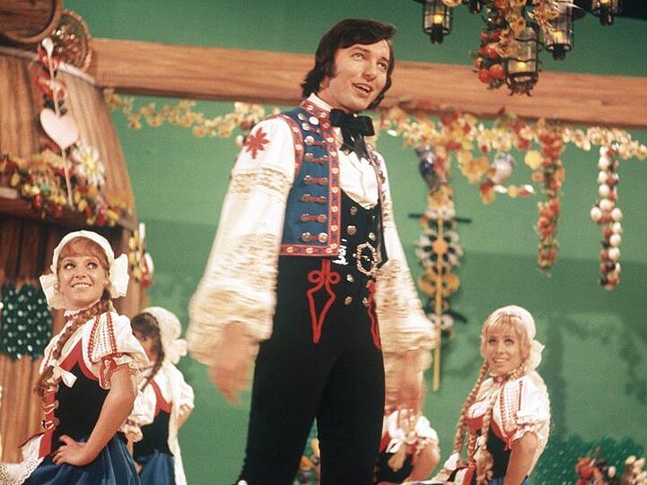 Karel Gott 1971 in der ZDF-Silvester-Show.