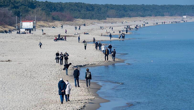 Urlaub an der See spielt im ersten Quartal noch keine große Rolle.