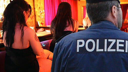 Prostituierte dürfen in München nicht im Sperrbezirk arbeiten. Darauf achtet die Polizei.