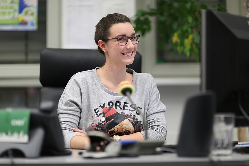 &bdquo;Nirgends kann man so viel selbst machen&ldquo;: Mitarbeiterin Romana Bauer.
