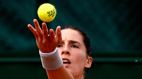 Andrea Petkovic steht beim WTA-Turnier in Stanford in der zweiten Runde.
