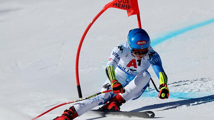 Die US-Amerikanerin Mikaela Shiffrin holte Silber im Super-G.