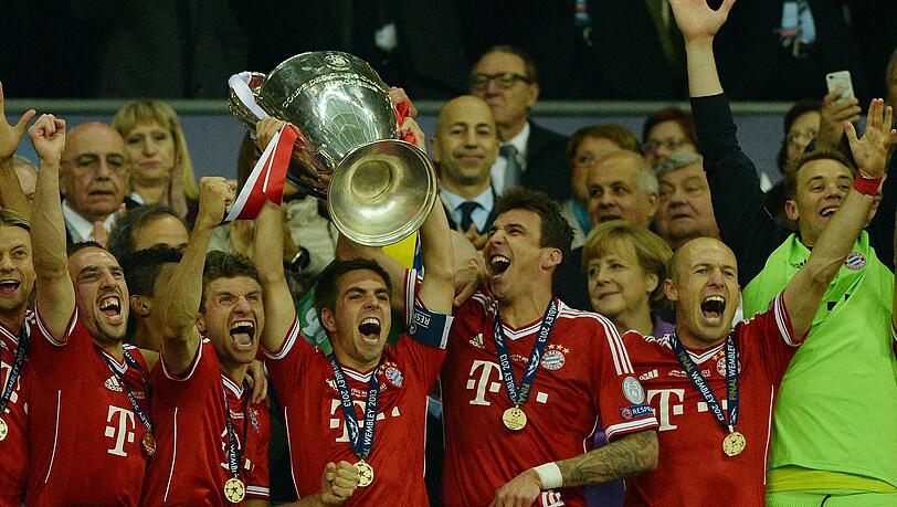 Gewann 2013 mit dem FC Bayern das Triple: Philipp Lahm. Gewann 2013 mit dem FC Bayern das Triple: Philipp Lahm.