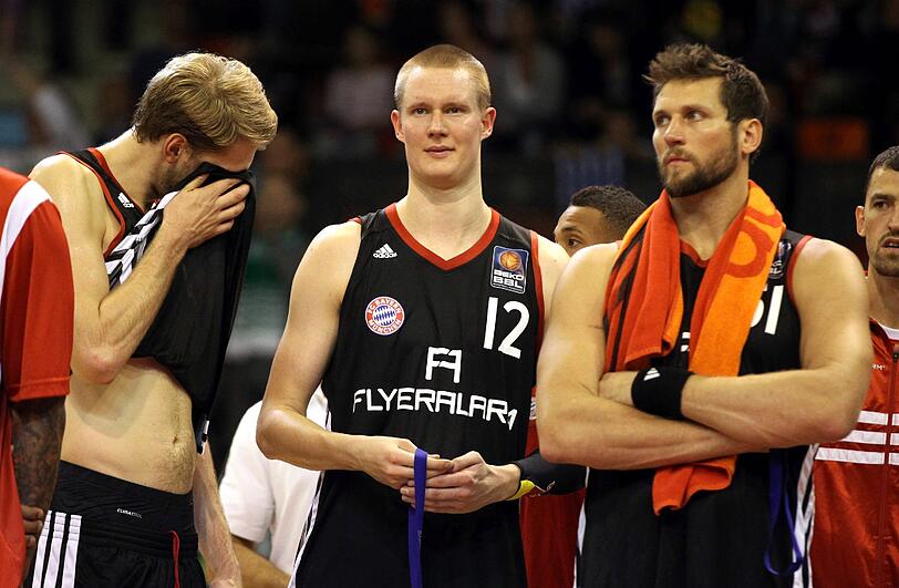 Enttäuscht: Jan Jagla, Robin Benzing und Jared Homan.