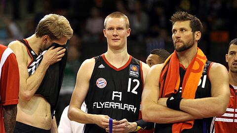 Enttäuscht: Jan Jagla, Robin Benzing und Jared Homan.