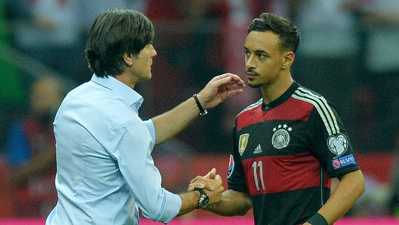 Lob vom Bundestrainer: Nach einem anständigen Nationalelf-Debüt steht Karim Bellarabi gegen Irland in der Startaufstellung.