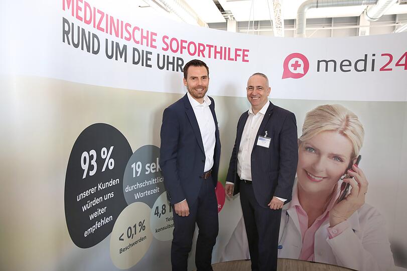 Milan Kingreen (l.) und Angelo Eggli.