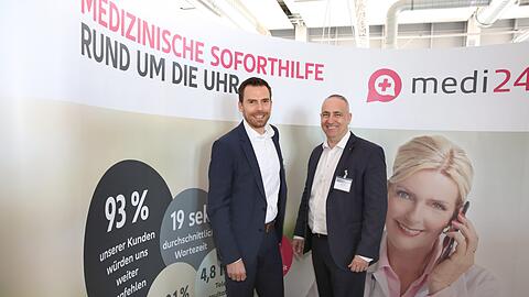 Milan Kingreen (l.) und Angelo Eggli.