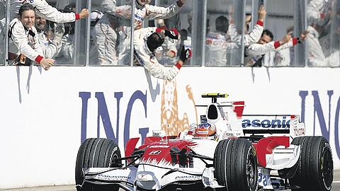 Timo Glock feiert in Budapest das beste Resultat seiner Karriere. Der Wersauer wurde Zweiter.