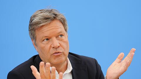 Musste schlechte Nachrichten verkünden: Minister Habeck.