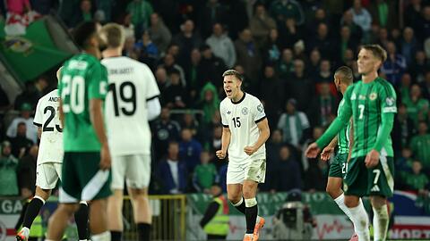 Zeigte auch in der Nationalmannschaft wieder seine Stärke: Nico Schlotterbeck (M)
