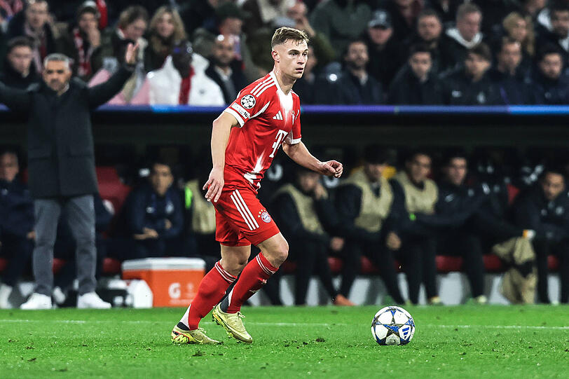 Er will immer spielen: Kimmich. Er will immer spielen: Kimmich.