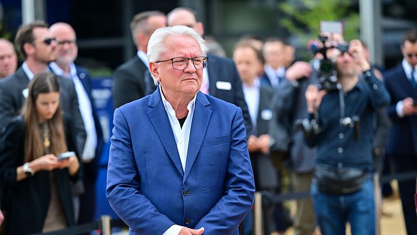 Rheinmetall-Chef Armin Papperger steht unter besonderem Personenschutz. (Archivbild) Rheinmetall-Chef Armin Papperger steht unter besonderem Personenschutz. (Archivbild)