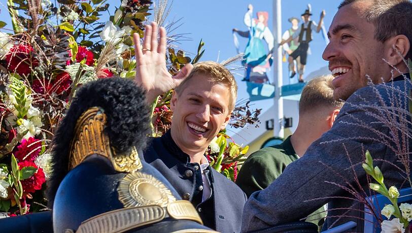 Unfreiwillige Wiesn-Pause für Dominik Krause. Unfreiwillige Wiesn-Pause für Dominik Krause.