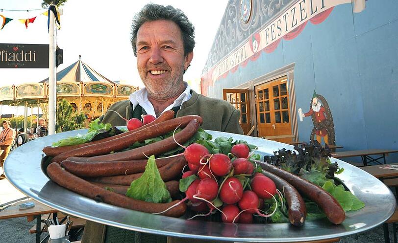 Fraunofer-Wirt Beppi Bachmaier.