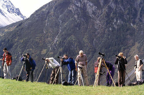 Auch bei Landschaftsfotografie ist ein Stativ unerlässlich. Foto: Ötztal Tourismus