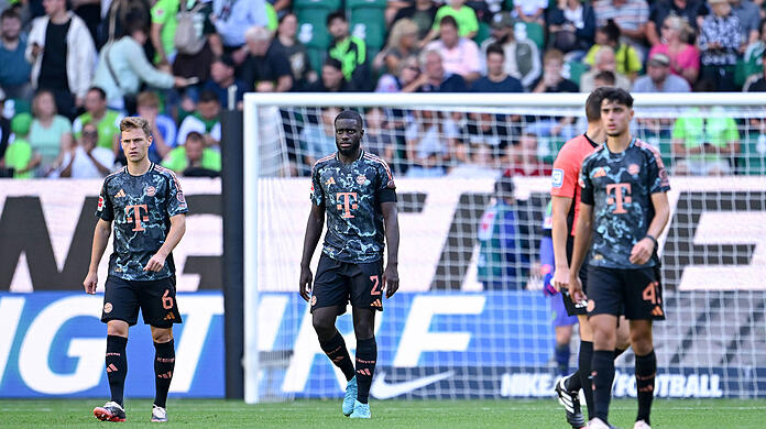 Die Bayern holten in Wolfsburg einen Dreier, wirkten in der Defensive aber nicht immer stabil.