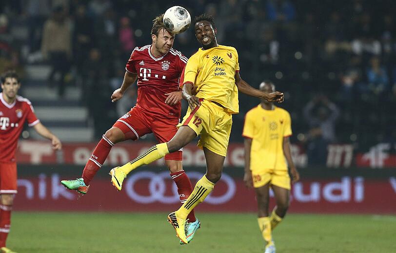 Die Bayern im Test gegen den sudanesischen Meister Al-Merrikh SC