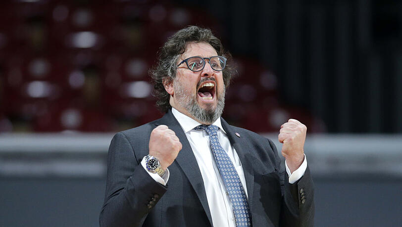 "Es ist eine unglaubliche Saison", sagt Trinchieri. "Es ist eine unglaubliche Saison", sagt Trinchieri.