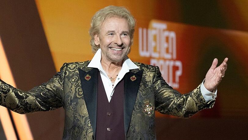 Thomas Gottschalk begrüßt auch 2022 wieder Promis auf seiner "Wetten, dass..?"-Couch.