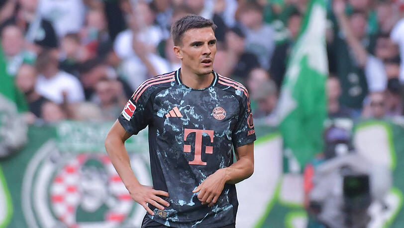 Feierte gegen Werder Bremen sein Startelfdebüt für den FC Bayern: Joao Palhinha. Feierte gegen Werder Bremen sein Startelfdebüt für den FC Bayern: Joao Palhinha.