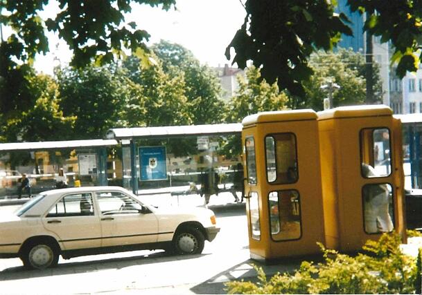 Telefonzellen am Stiglmaierplatz: Hier wurde Sonja Engelbrecht 1995 zuletzt lebend gesehen.