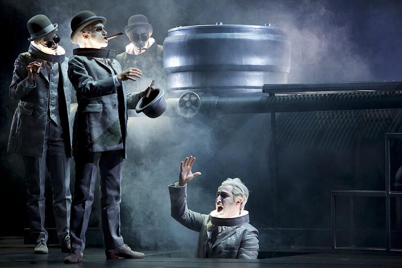 Wilfried Hillers Oper "Momo" im Gärtnerplatztheater.