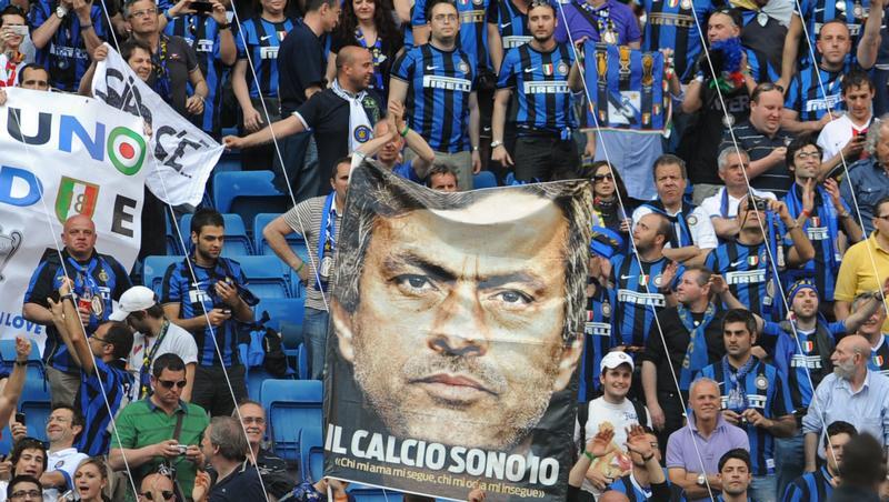 Ein Porträt des Triple-Trainers Jose Mourinho Ein Porträt des Triple-Trainers Jose Mourinho