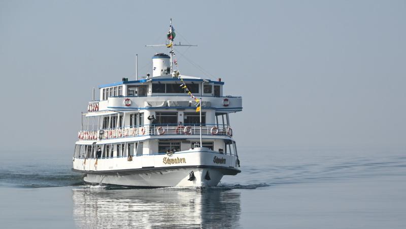 Das Passagierschiff Schwaben.