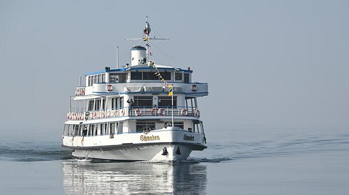 Das Passagierschiff Schwaben.
