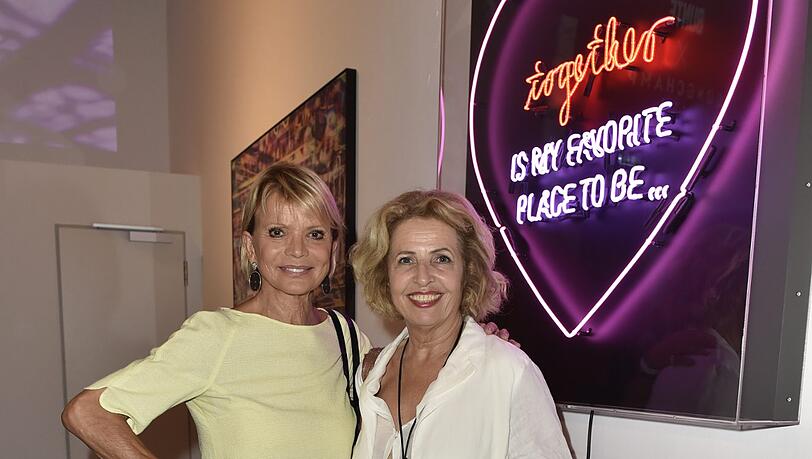 Uschi Glas und Michaela May Uschi Glas und Michaela May