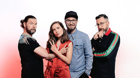 "The Voice of Germany": Die Juroren Rea Garvey, Alice Merton, Mark Forster und Sido