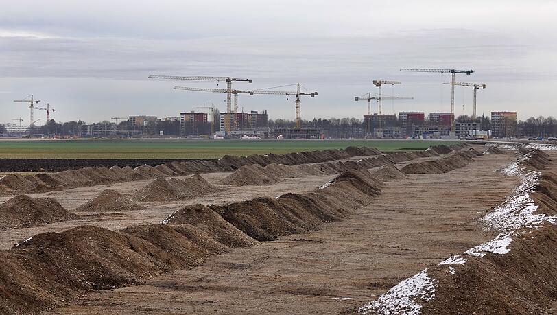 Der Flächenverbrauch in Bayern ist im vergangenen Jahr zurückgegangen. (Archivbild)
