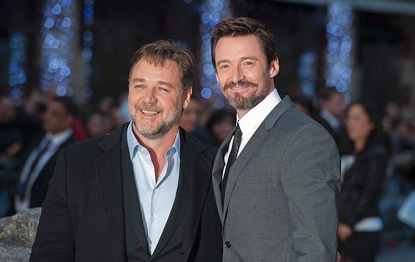 Die beiden Kollegen Crowe und Jackman